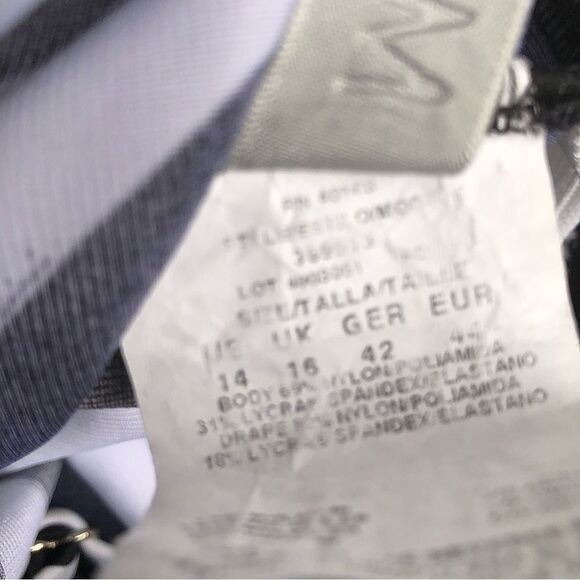 Magicsuit by Miraclesuit One Piece Bathing Suit Swimsuit Black White Printed 14 - Picture 6 of 6